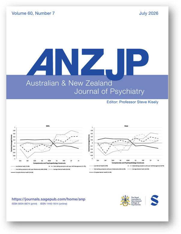 ANZJP July 2026 cover ANZJP July 2026 cover